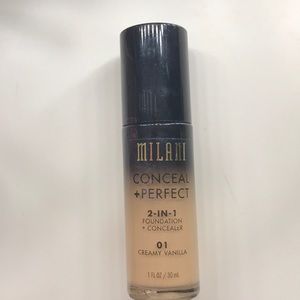 Milani Conceal + Perfect foundation